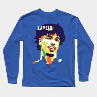 Lamelo Ball NBA Wpap Style Long Sleeve T-Shirt